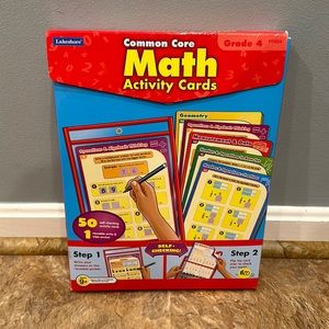 Lakeshore Common core Math Activity Cards Grade 4